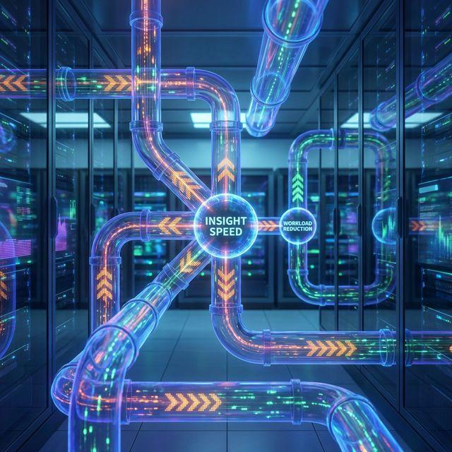 Automated data infrastructure provides data-driven insights and reduces manual workload by up to 75%